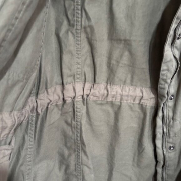 NEW WithOUT TAGS! Gap Olive Green Women's Utility ANORAK Jacket Medium AWESOME! - Picture 15 of 15